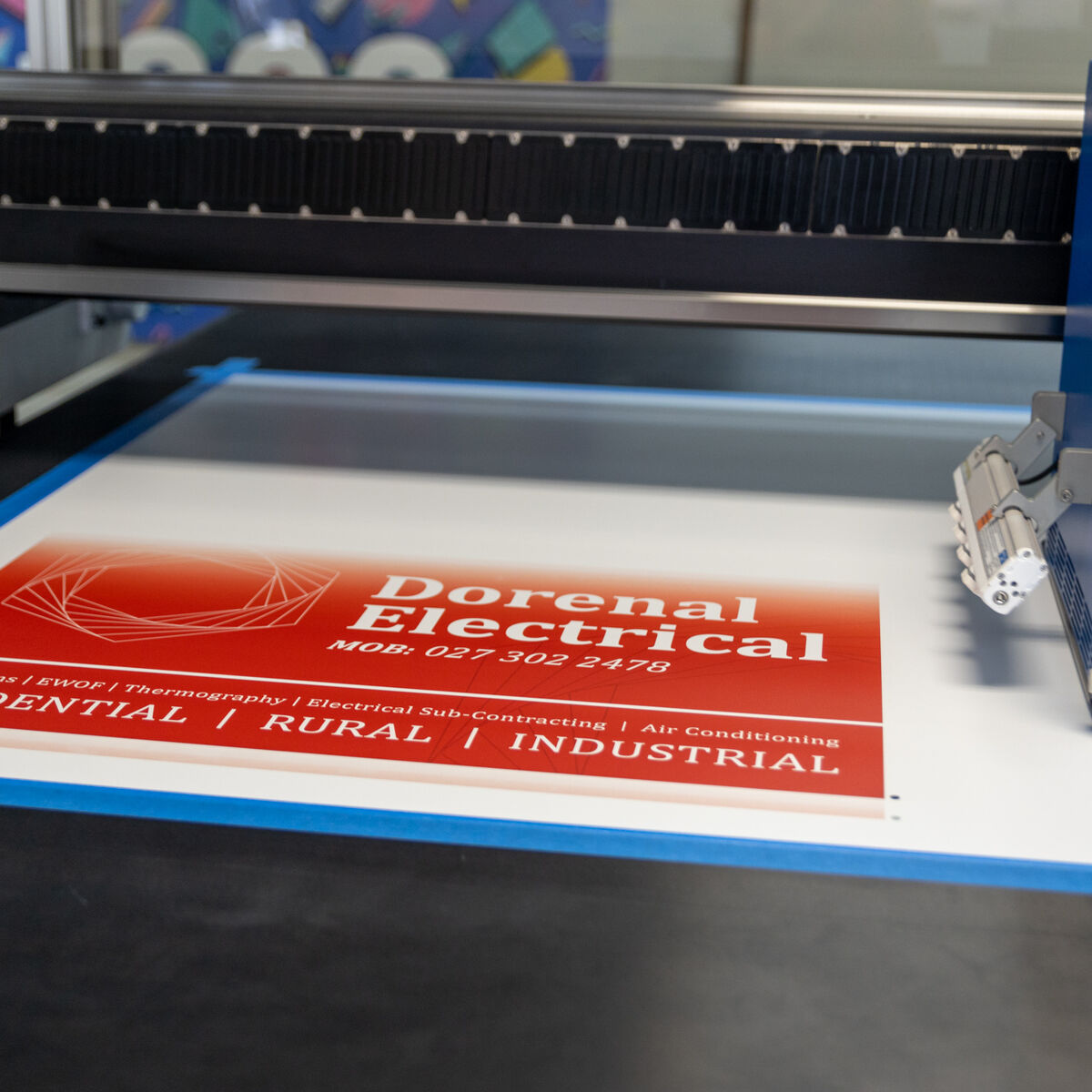Flatbed direct printing