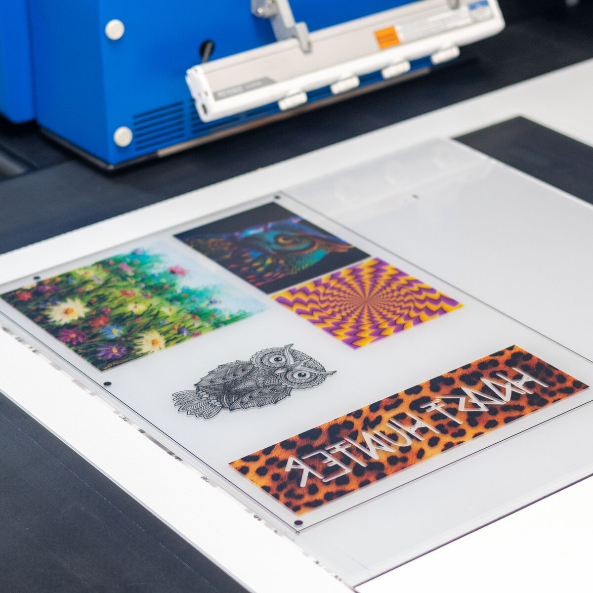 Flatbed direct printing