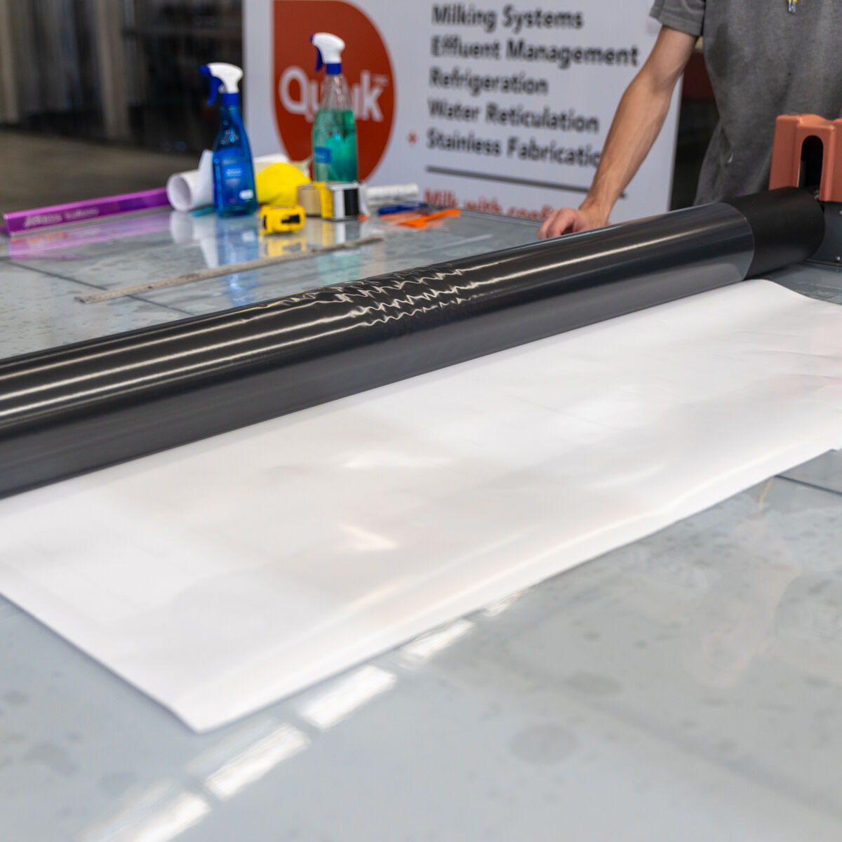 Roller Mount Table
