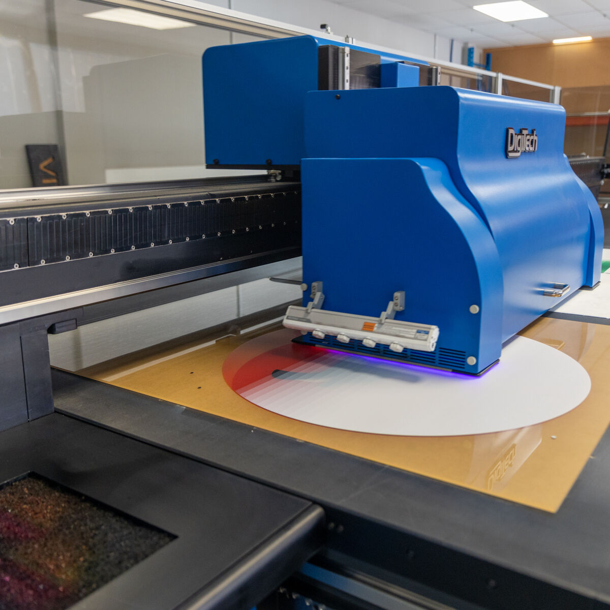 Flatbed direct printing