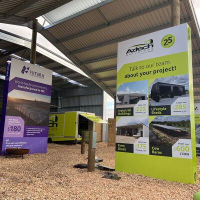 Vivid Images expo signage