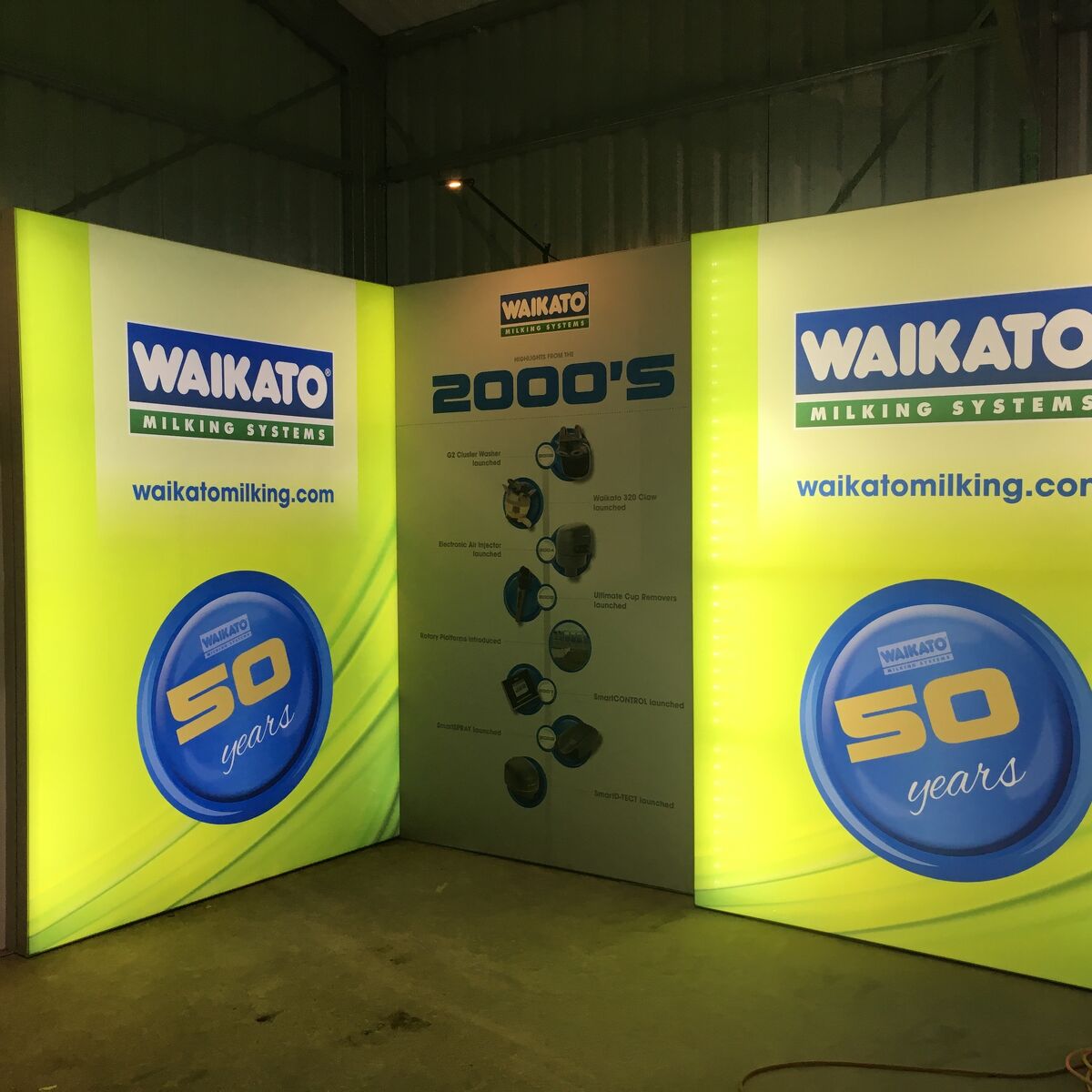 SEG LED Fabric Walls