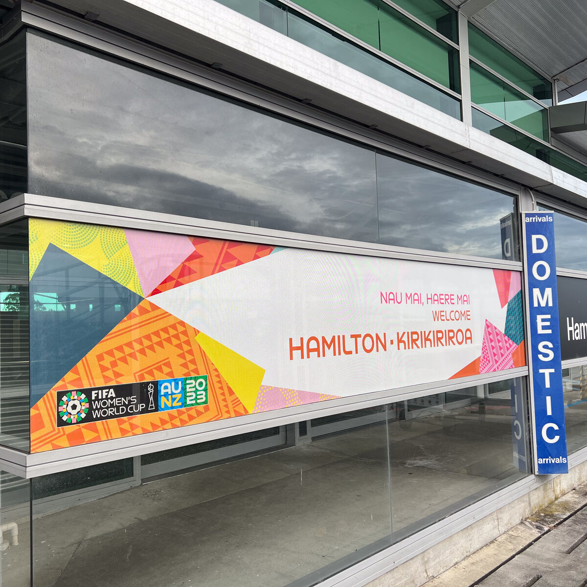 Perforated Window Signage